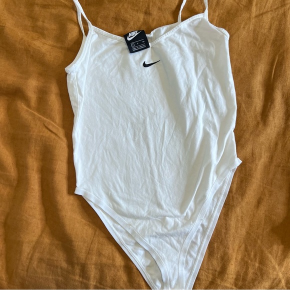 nike bodysuit white